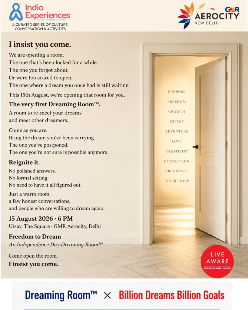 I insist you come.
